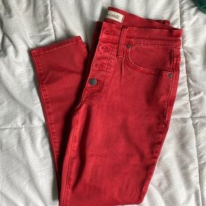 Colorful Madewell pants